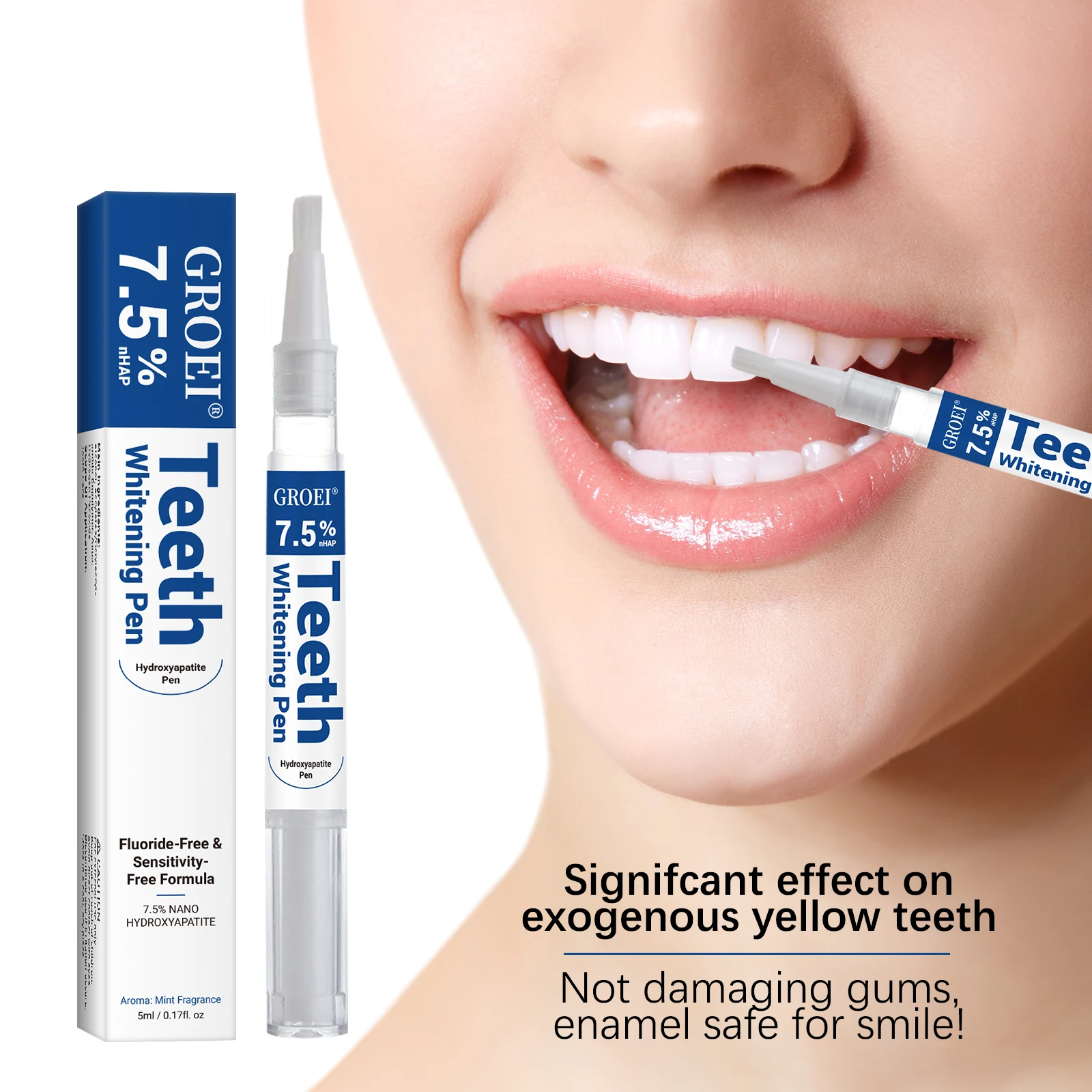 Hydroxyapatite Tooth Whitening - Whitening Mouthwash 评论和价格