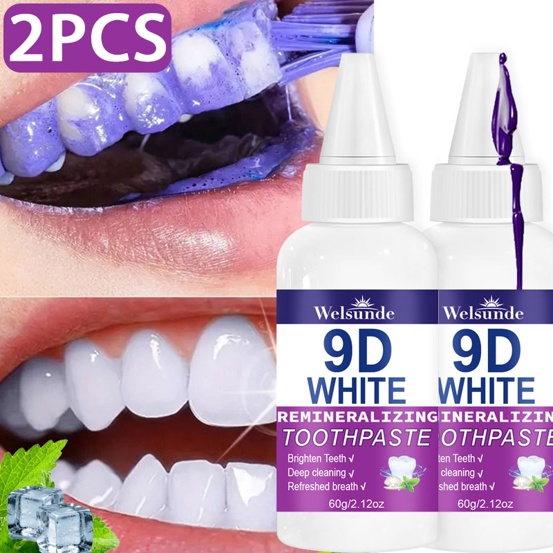 2PCS Whitening Toothpaste for  - Teeth Whitening Treatment 评论和价格