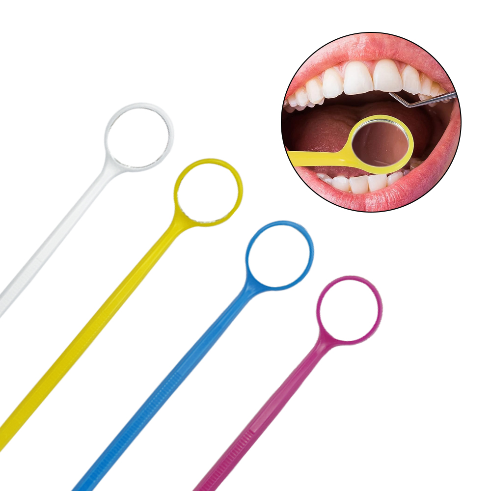 100pcs Dental Mouth Mirror Dis - Teeth Whitening Home 评论和价格