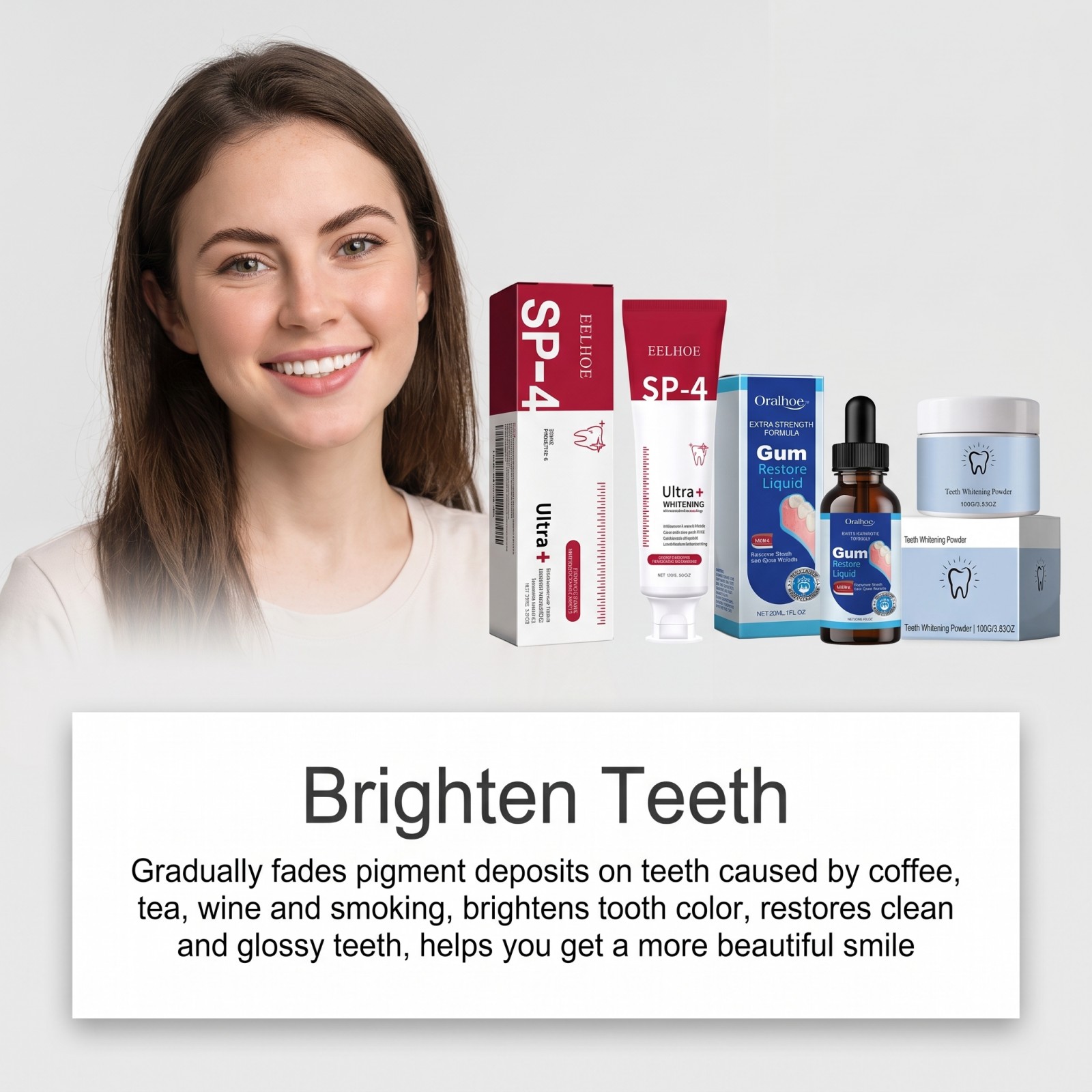 Oral Care Combo Set Whitening  - Whitening Mouthwash 评论和价格
