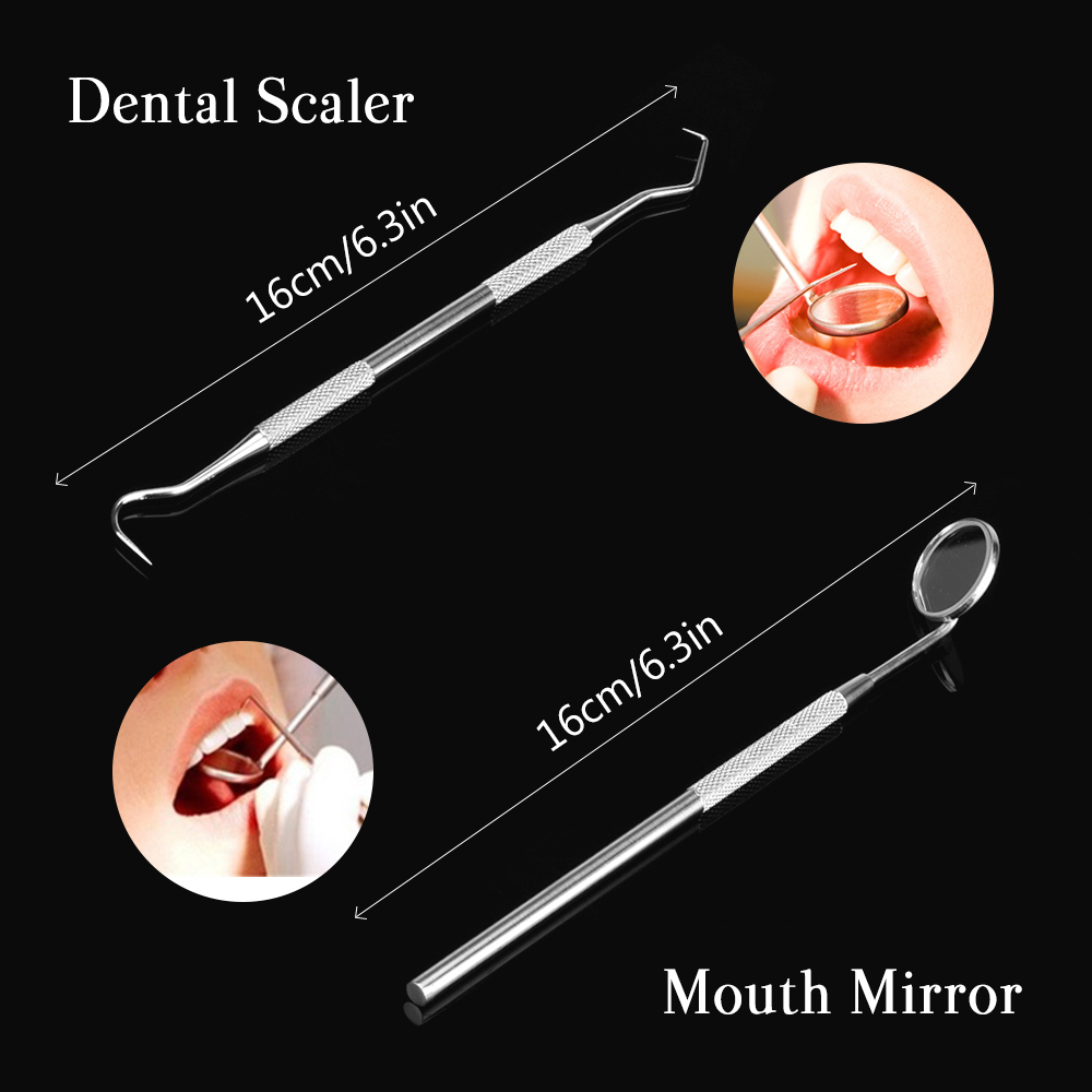 4Pcs Set Tartar Scraper Scaler - Teeth Whitening Mouthwash 评论和价格