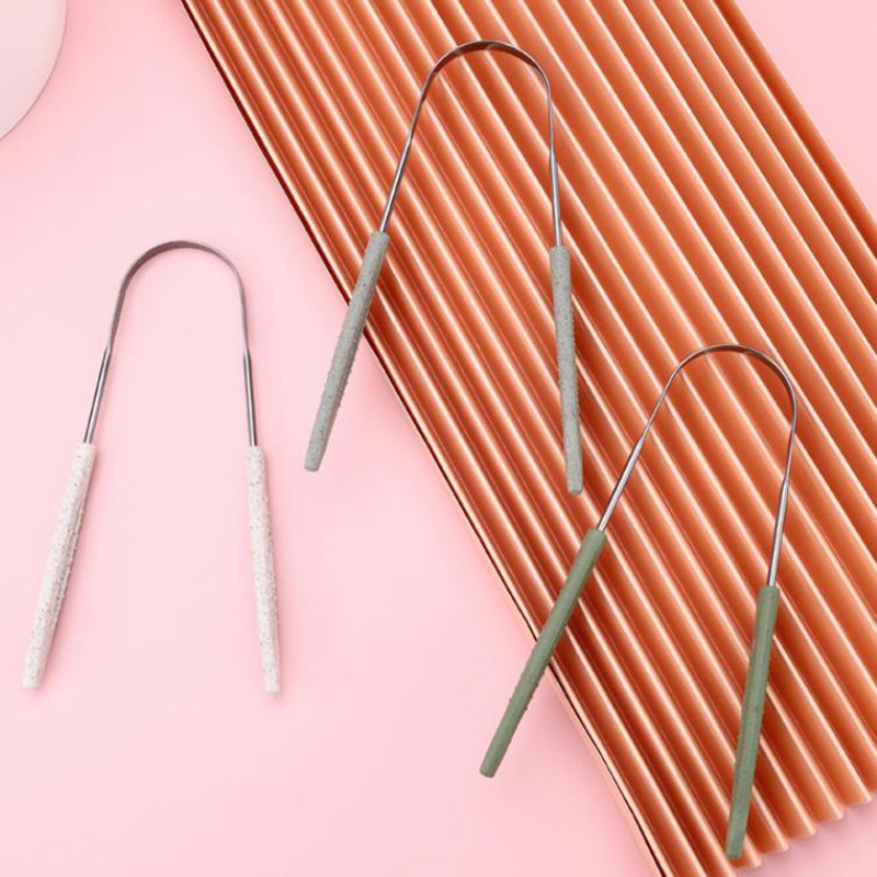 1pc Toothbrush Stainless Steel - Tongue Scraper Metal 评论和价格