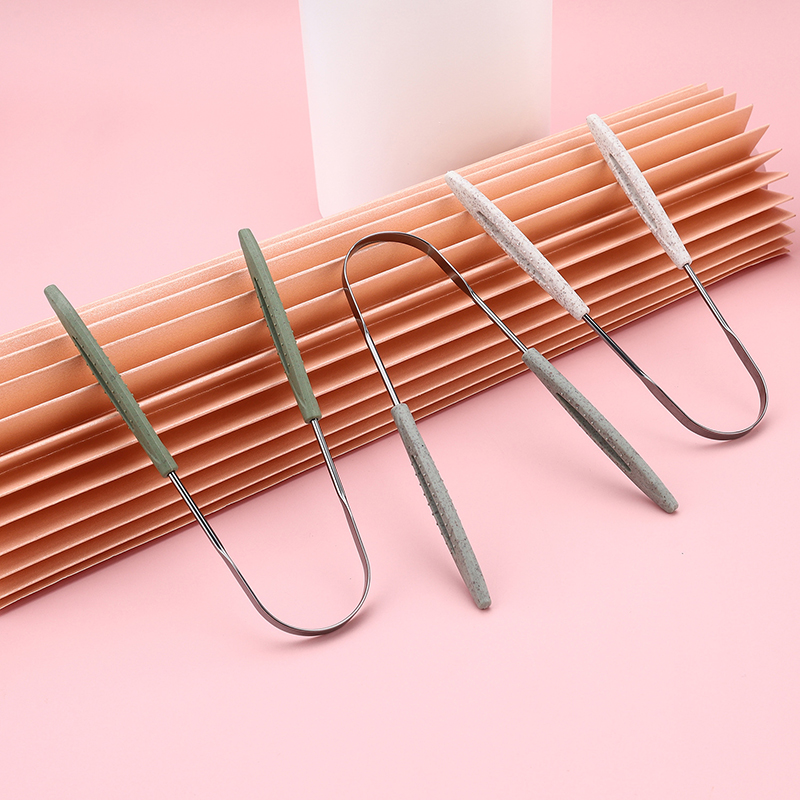 1pc Toothbrush Stainless Steel - Tongue Scraper Metal 评论和价格