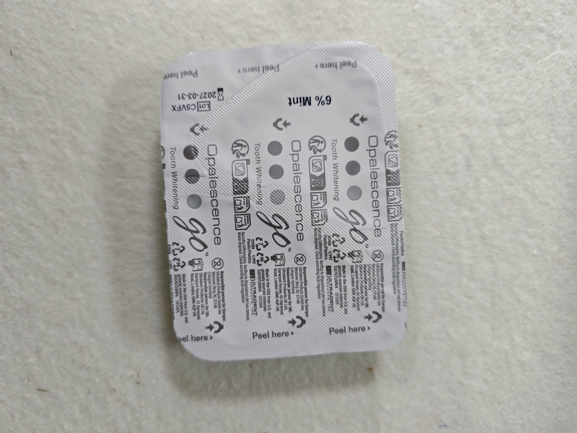 Ultradent Opalescence Go Teeth - Teeth Whitening Opalescence Go 评论和价格