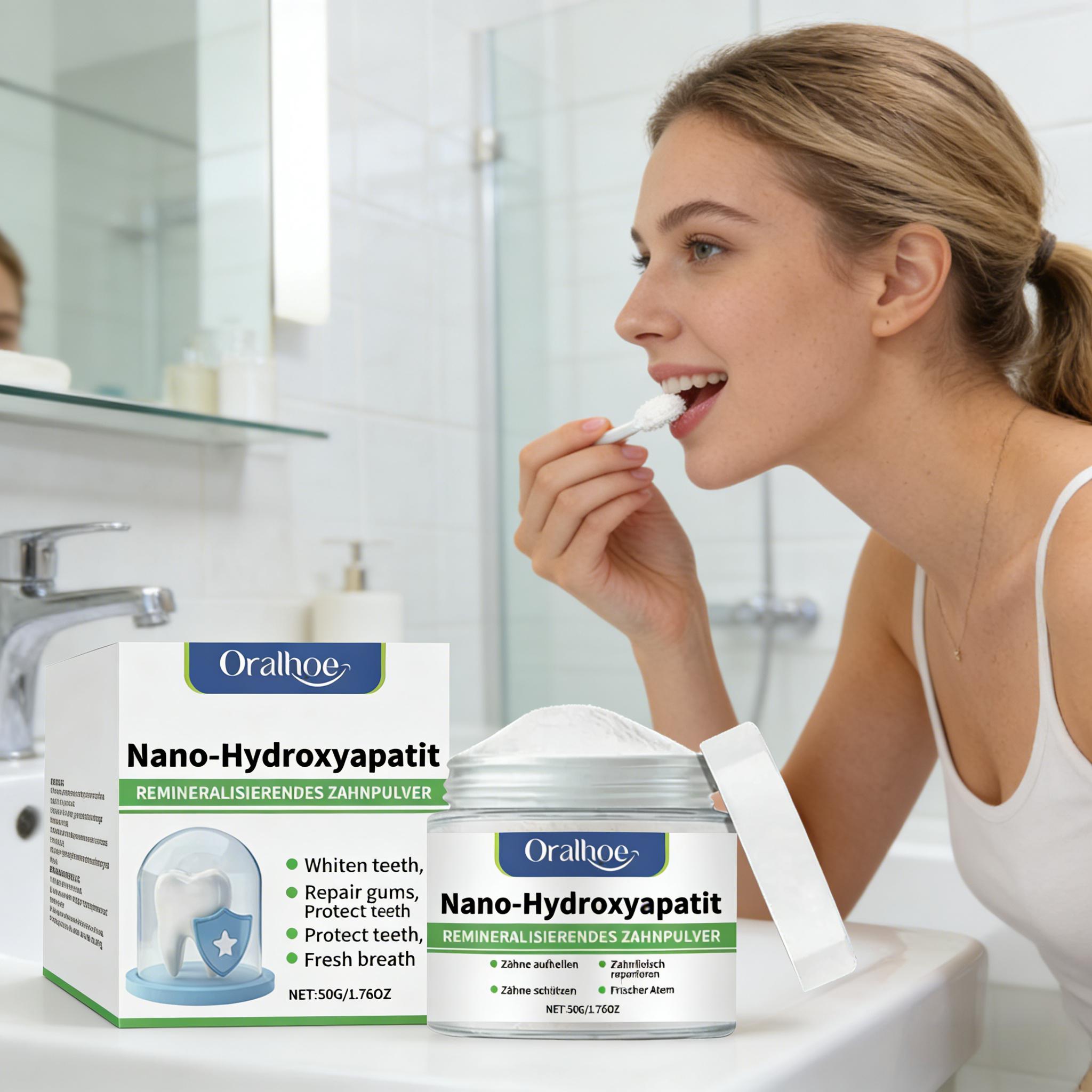 Oralhoe Whitening Tooth Powder - Teeth Whitening Essence 评论和价格