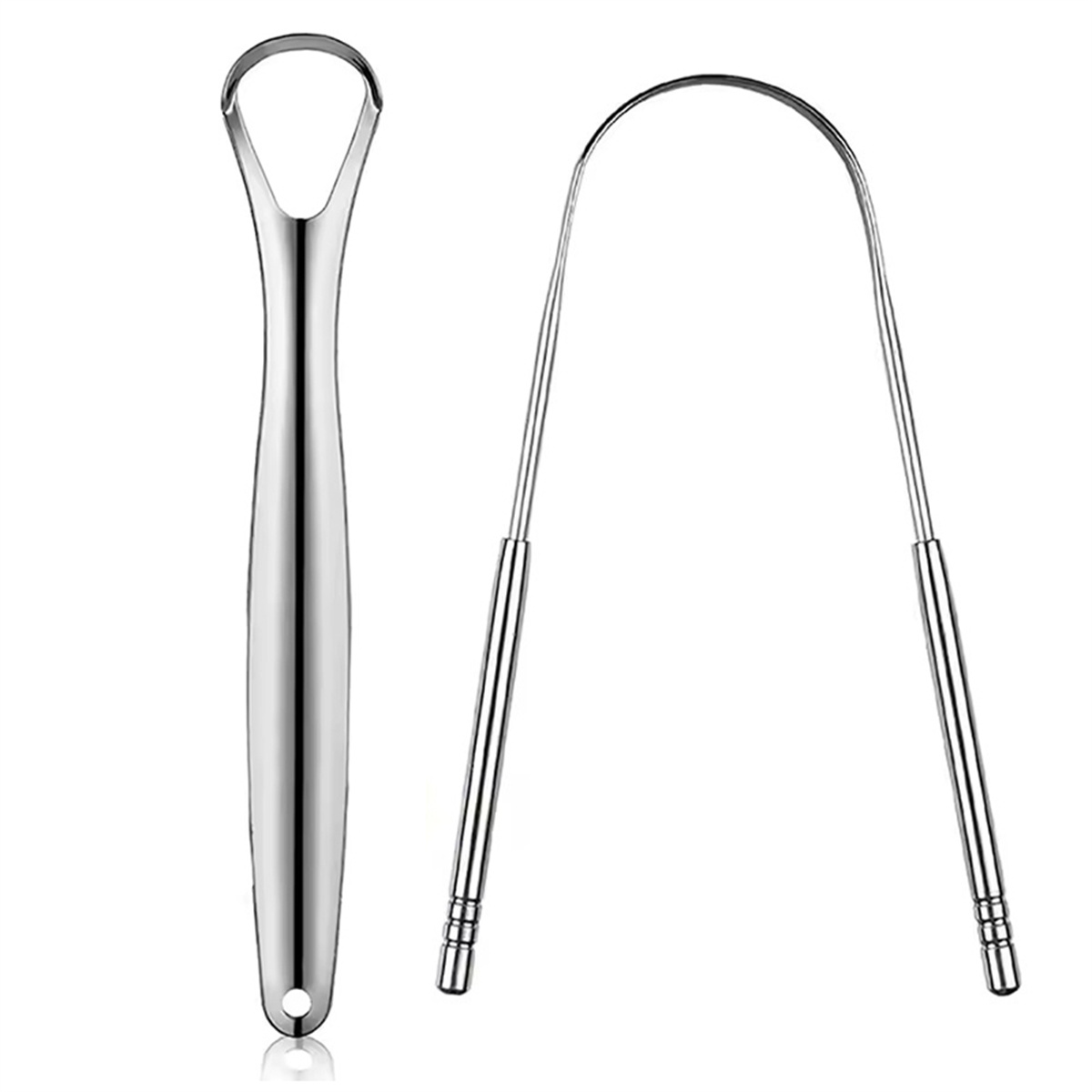 1/2/3Pcs Stainless Steel Tongu - Tongue Scraper Metal 评论和价格