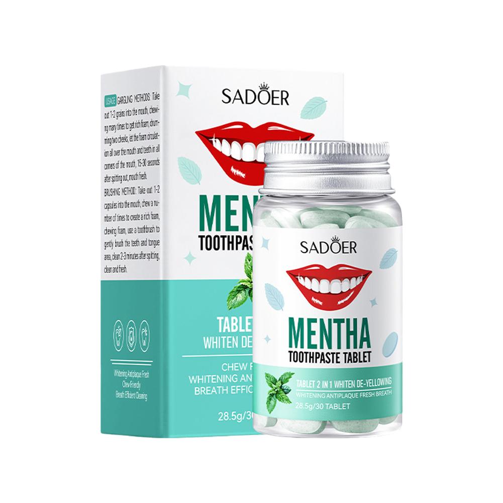 Mint Solid Toothpaste Tablets  - Whitening Mouthwash 评论和价格